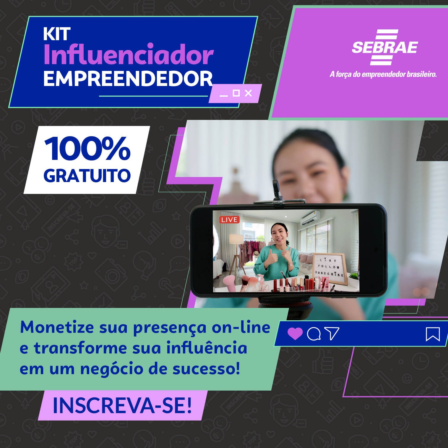 Kit Influenciador Empreendedor