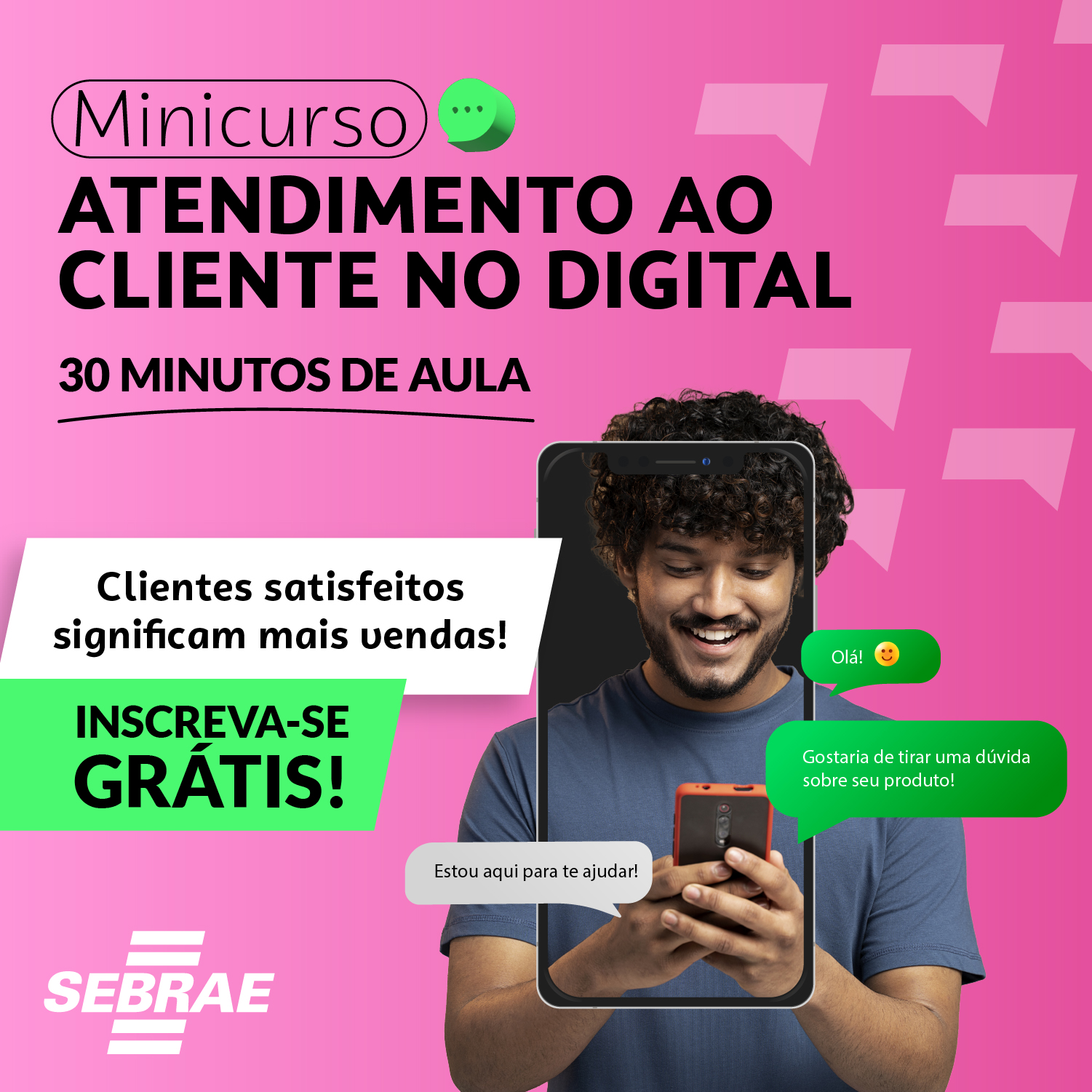 Minicurso Atendimento ao Cliente no Digital