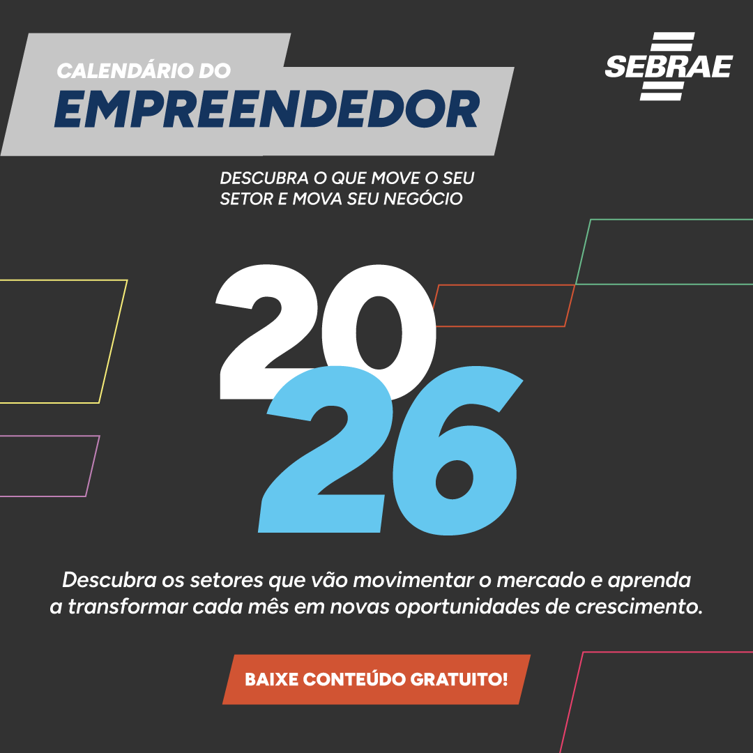 Calendário Empreendedor 2026