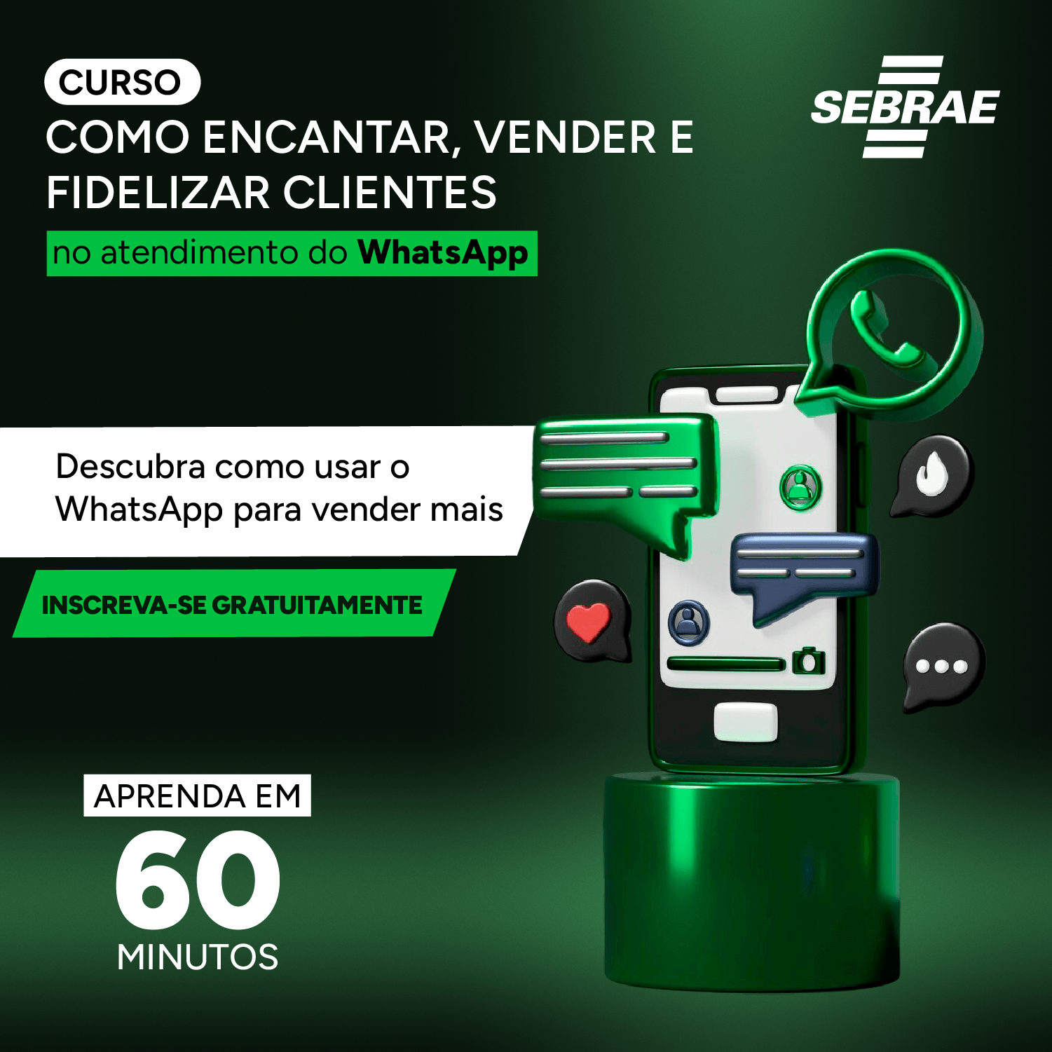 Curso Atendimento no wpp