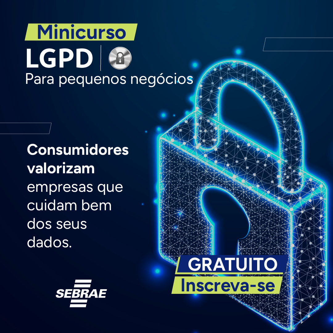 Minicurso LGPD para pequenos negócios
