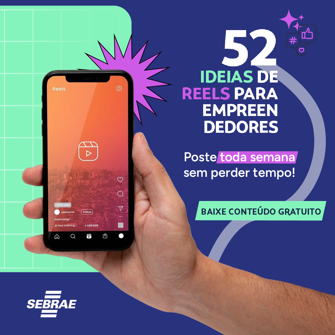 52 ideias de reels