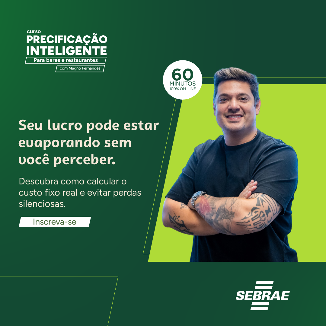Curso Precificação Bares e Restaurantes